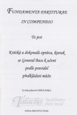 Fundamenta PARTITURAE